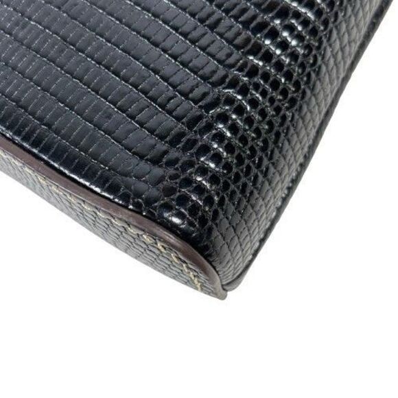 Dooney & Bourke Embossed Lizard Ginger Pouchette Shoulder Crossbody Bag $178 - Picture 14 of 16